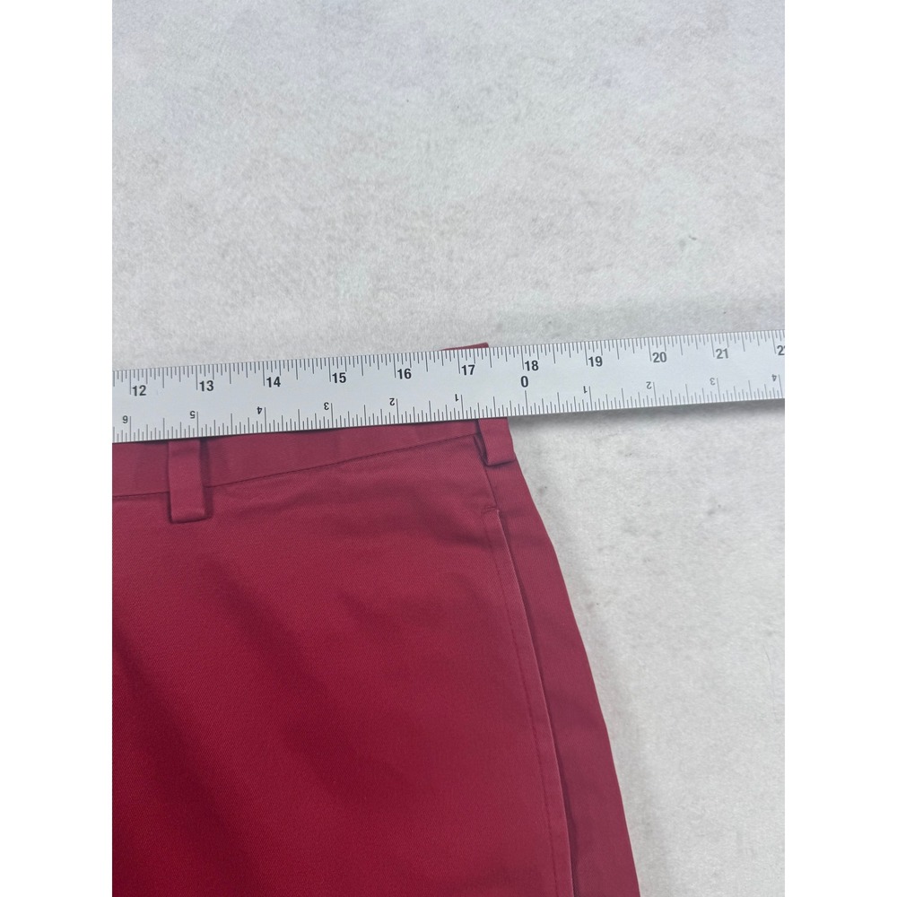Brooks Brothers Mens 35 Advantage Chino Shorts Red Cotton Lightweight - Picture 5 of 8